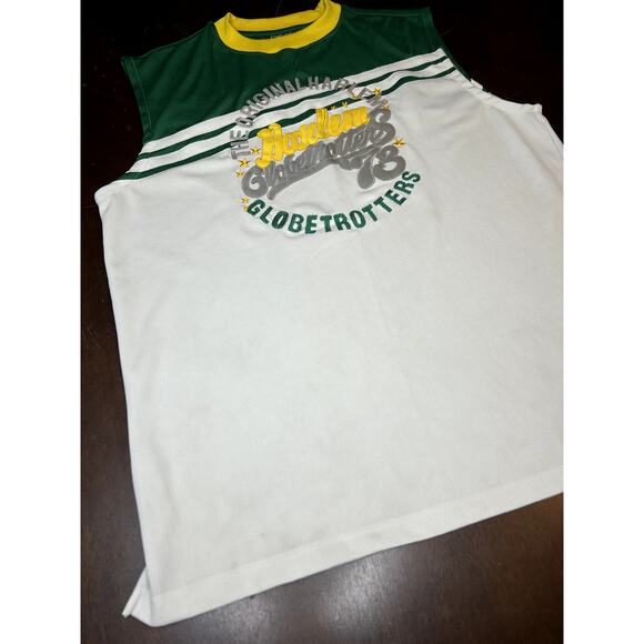 VTG 90s/Y2K Platinum FuBu Harlem Globetrotters Basketball Jersey Set Size XL - Picture 16 of 16